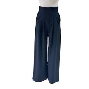 [에이지도르]뒷 밴딩 핀턱 와이드 슬랙스 ALSISPP202