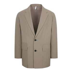 [지이크]프리미엄 스트레치 린넨혼방 베이지 오버핏 캐주얼자켓PGEAA4003