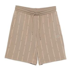 아르마니 EA7 로고 프린트 코튼 폴리에스터 쇼츠 7M001393AF126