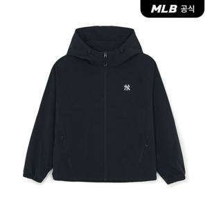 [MLB공식] 26SS 공용 고프코어 경량 커브 바람막이 NY (Black) 3AWJB0163-50BKS