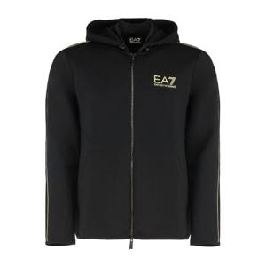 아르마니 EA7 로고 프린트 드로우스트링 후드 집업 7M000671 AF