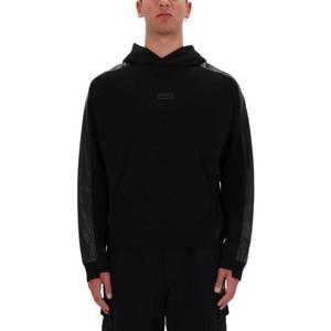 26 SS 베르사체 진스 꾸뛰르 롱슬리브 로고 후드티 블랙 79GAI311F0010