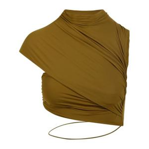 아마주인 알린 폴리아미드 엘라스테인 탑 12ALIUKG KHAKI