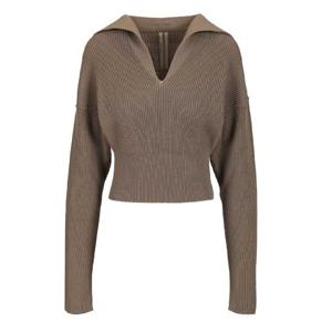 26SS 릭오웬스 DRACU CROPPED V 넥 니트 RP01F6634KWVH34 TP571990633