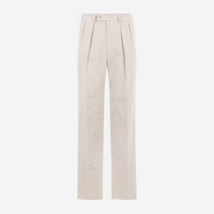 카루소 하이웨이스트 스트레치 코튼 팬츠 MK25AZ T501920590