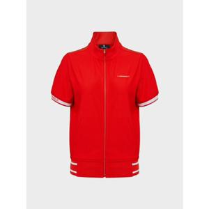 [와이드앵글]  WWP26231WU   여성 TO 하이브리드 반팔 풀집업 L (R Orange)