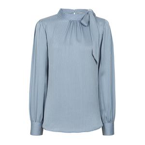 [예쎄][예쎄] 쉬폰 배색 스트라이프 타이 블라우스(S6SBL020A)