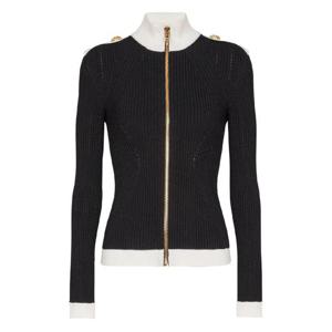 25FW Balmain 짚 터틀넥 니트 가디건 FF1KL036KI64EAB TP572008929