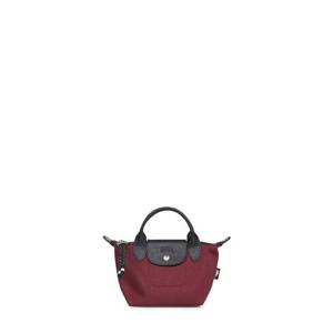 26SS LONGCHAMP 스몰 백 in durable nylon  블랙 레더 h앤les 앤 details  Adjustable fabric 숄더 strap  L1500HSR119 TP572012308