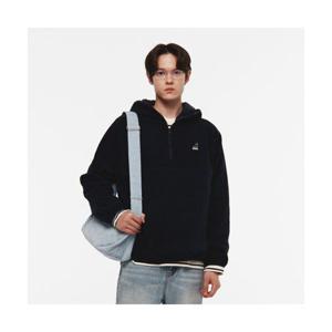 캉골 KANGOL 플리스 하프 집 후디 5165 네이비 5011351780 380241