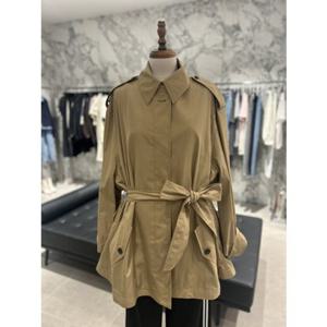 보브 VOV 벨티드 하프 트렌치 코트 (71153168011)