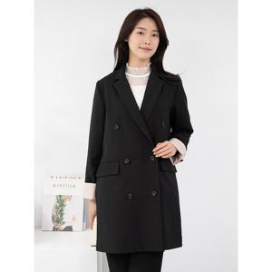 [모슬린]엄마옷 테일러드 투버튼 하프 정장코트 613FGH510 마담/