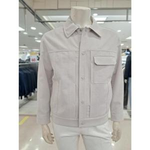 바쏘옴므 세이브존05 베이지앞포켓캐쥬얼기본카라블루종점퍼 WSZ1UA17ABG3