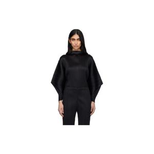 26 SS 이세이미야케 여성 블랙 스카이라인 탑 261941F111006