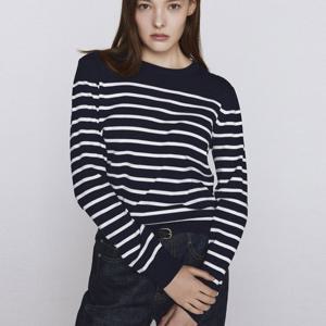 [지오다노] 여자 봄 가을 크루넥 니트 스웨터 651235