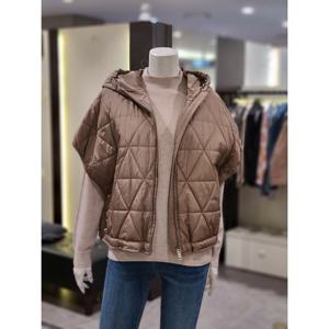 [트리아나]MARIO소고 TL1GA06 후드 반팔 패딩점퍼