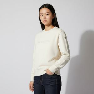 몽클레르 봄쇼핑찬스 몽클레어 여성 로고 모티프 맨투맨(아이보리) 8G00020 89B2V 034