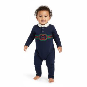 구찌 봄쇼핑찬스 로고 프린팅 점프수트 660754 XJFOW 4696 (3-24M)