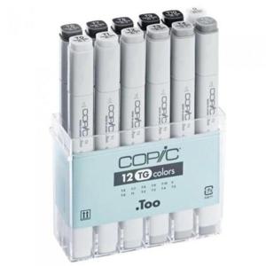[문구/오피스] 코픽 클래식 트윈마카 세트 12색 Toner Gray