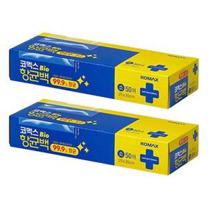 코멕스 바이오 항균백 소(250mmX350mm) 50매 X 2개