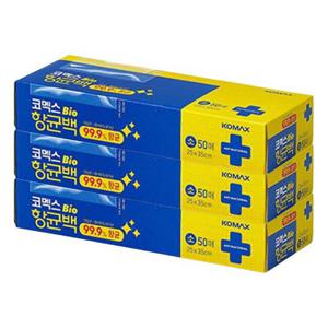 코멕스 바이오 항균백 소(250mmX350mm) 50매 X 3개