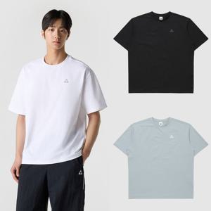 르꼬끄 공용 레터 그래픽 르프레쉬 루즈핏 반팔티 QR123LRS21