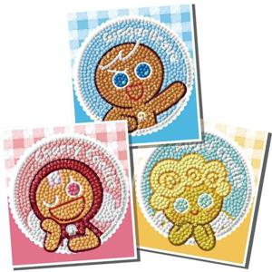 캐릭터보석십자수 쿠키런킹덤 러블리 쿠키런 (스티커) 보석십자수 10x11