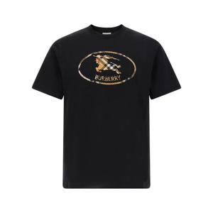 버버리 반팔 티셔츠 8123436BLACK Black