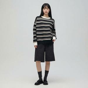 [LAP] 랩 멀티단가라 오버핏 니트 (AS1KH223)