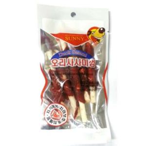 써니 오리고기 우유껌스틱 6P 강아지육포 강아지사사미 강아지건조육 강아지저지방 강아지단백질 강아지영양 강아지훈련 강아지보상 강아지수제 강아지건강