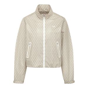 [마스터바니] 여성 큐브 심볼 패턴 하이넥 집업 점퍼 421F1JP207_BG