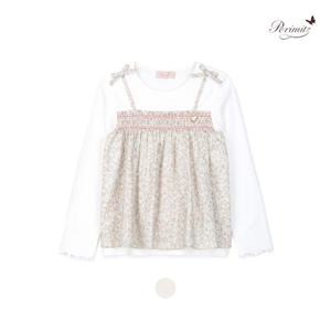 [페리미츠] 플라워 뷔스티에 티셔츠(P2612T163_06)