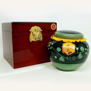 양봉꿀 고가구흑상감벌꿀 + 금보자기 (4107)(B) 2400g