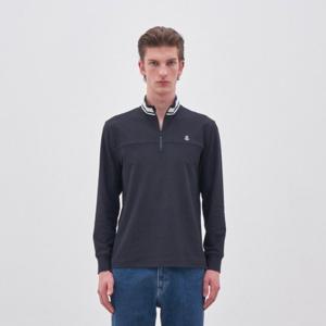 [웰메이드]배색카라 하프집업 티셔츠 MUSAL5S1261