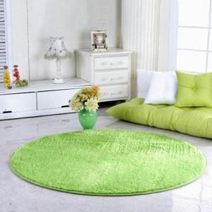 원형 실루엣 롱파일 샤기 극세사 러그 카페트(원형150cm)