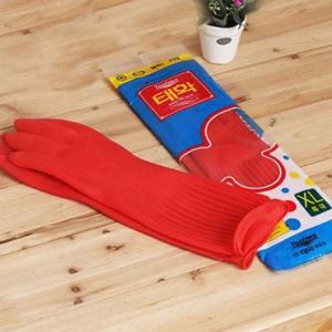 태화 고무장갑 (XL/특대) 레드 주방장갑 설거지