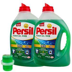퍼실 파워젤 듀얼(드럼/일반 겸용) 2.7L x2개 세탁세제