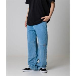 디키즈 DICKIES 더블니 85283 루즈핏 데님팬츠 Light Denim DK011801G30 382054