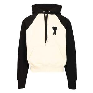 26SS AMI BOXY 핏 후드티 WITH DE COEUR 니트 PATCH USW7827471360 TP572744012