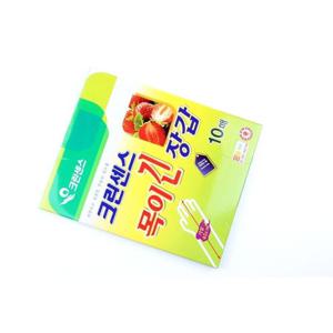 크린센스목이긴장갑 10매 긴장갑 장갑 주방장갑 위생장갑 손가락위생장갑