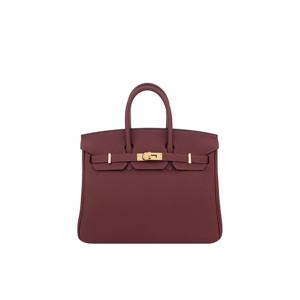 [엘러브] 새상품 에르메스 벌킨25 루즈아쉬 금장 K각인 6HH0088