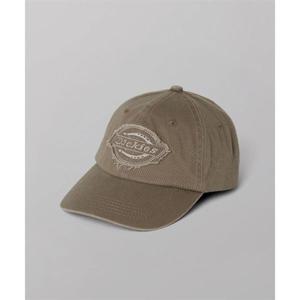 디키즈 DICKIES 워시드 데미지 로고 볼캡 Khaki Beige DIKU252LACP004KB 382649