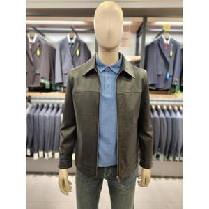 브렌우드 세이브존03 브렌우드 [볼더레더] 나빠 엠보 양가죽 트러커 BR-AQUDX26-231