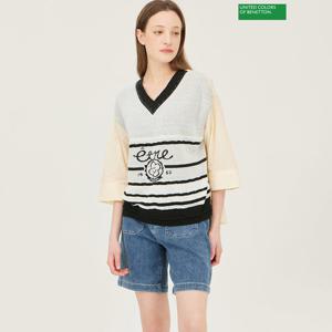 베네통 뉴슈퍼모쏘 블라우스 BABLF4511