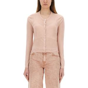 마이클코어스 슬림 브이넥 버튼 가디건 MS5615MGW2 696ROSEWATE