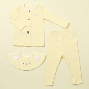 [쇼콜라]옐로슬림내의빕SET(출산백일돌선물세트)TNOMXS10UY