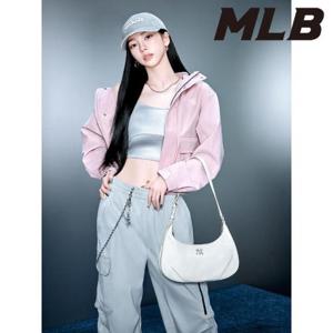 MLB (3ABQVN16N-50IVS) 베이직 빈티지 나일론 호보백