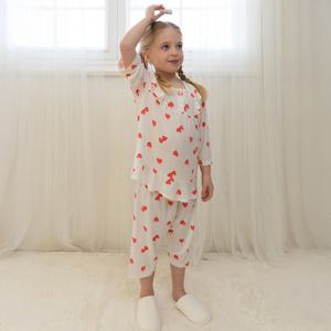 [오가닉맘]러빙츄스모달칠부아동잠옷 MLSSSW07