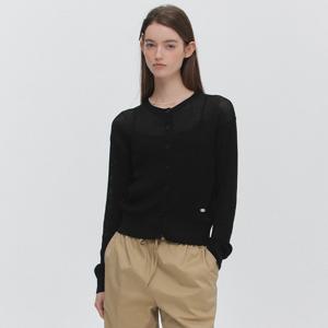 [마리끌레르] [정가89,000] 시어 라운드 가디건(MAGAKC06MBK)