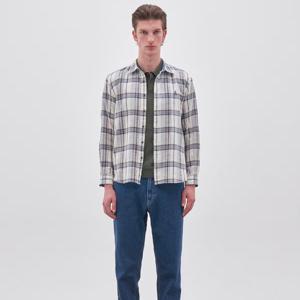 [웰메이드]코튼100 빅체크 셔츠 MUENL5S2401